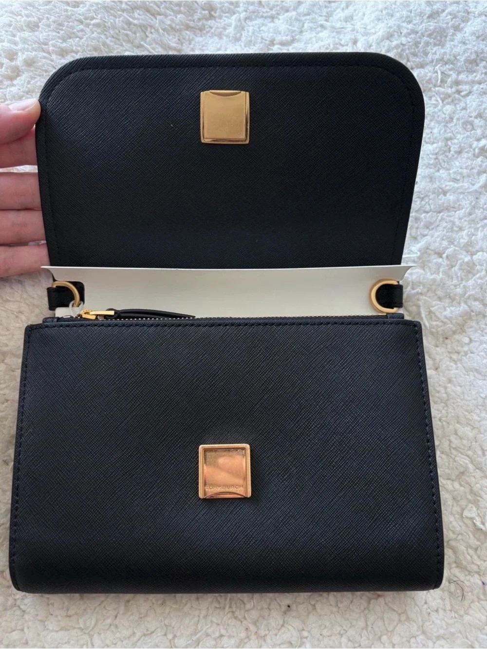 Tory Burch “Emerson” Chain Clutch Purse. Brand New With Tags.